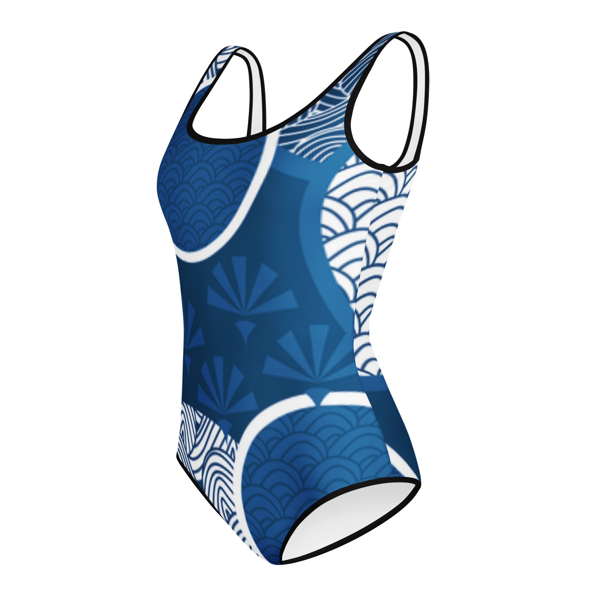 All - Over Print Youth Swimsuit - SanandoconAdrian