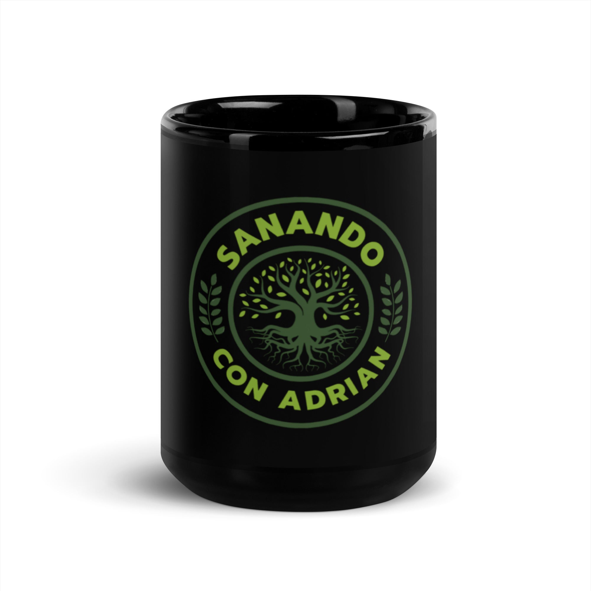 Black Glossy Mug - SanandoconAdrian