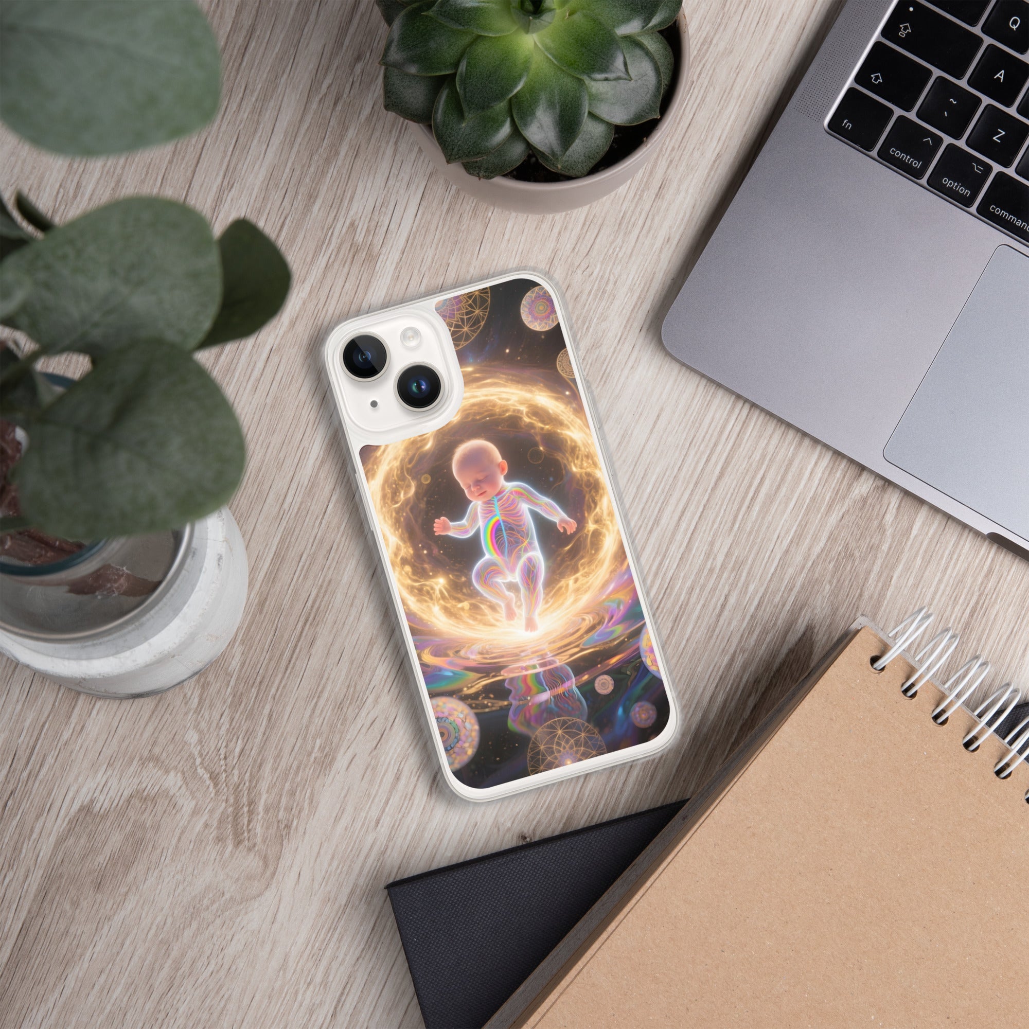 Clear Case for iPhone® 14 pro - SanandoconAdrian