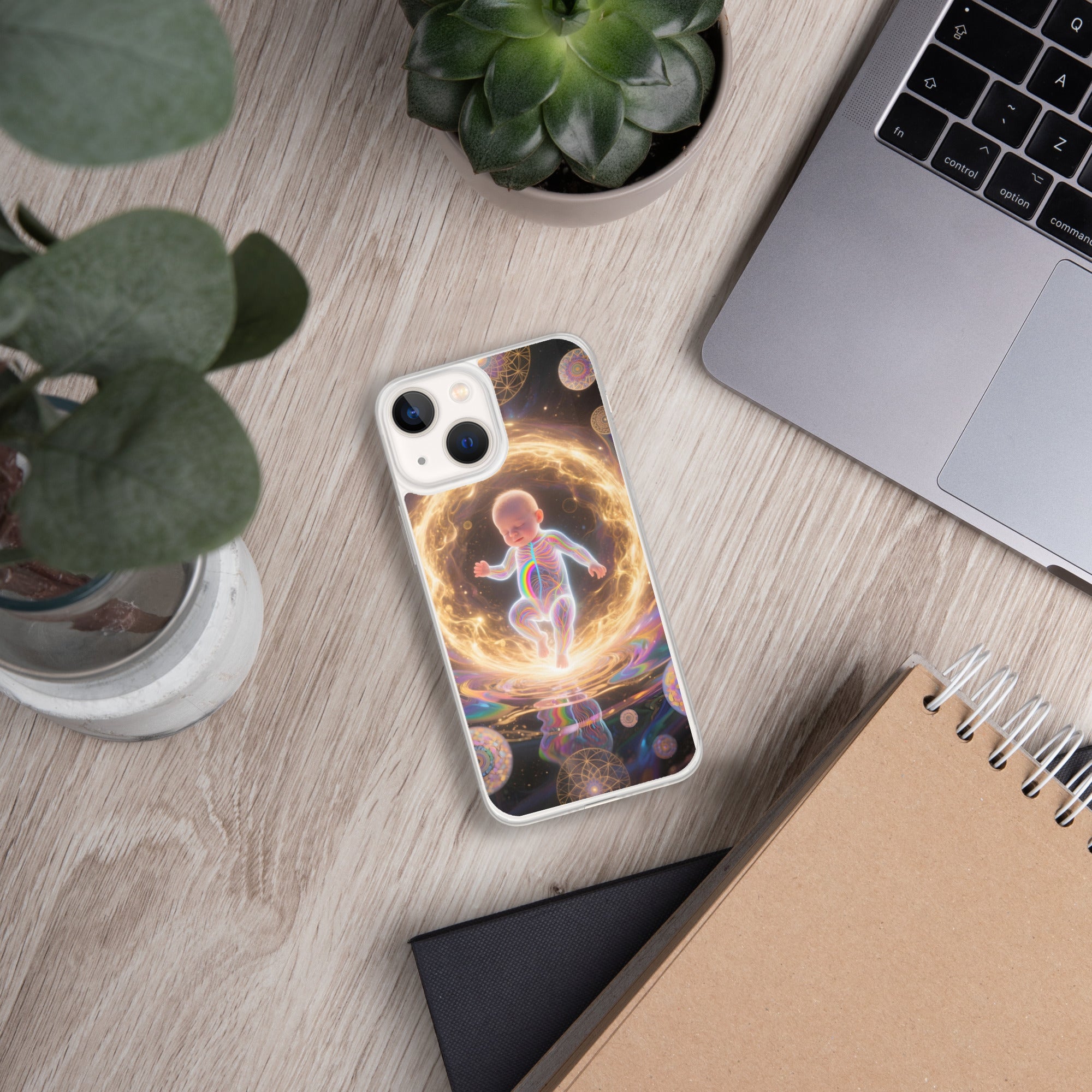 Clear Case for iPhone® 14 pro - SanandoconAdrian