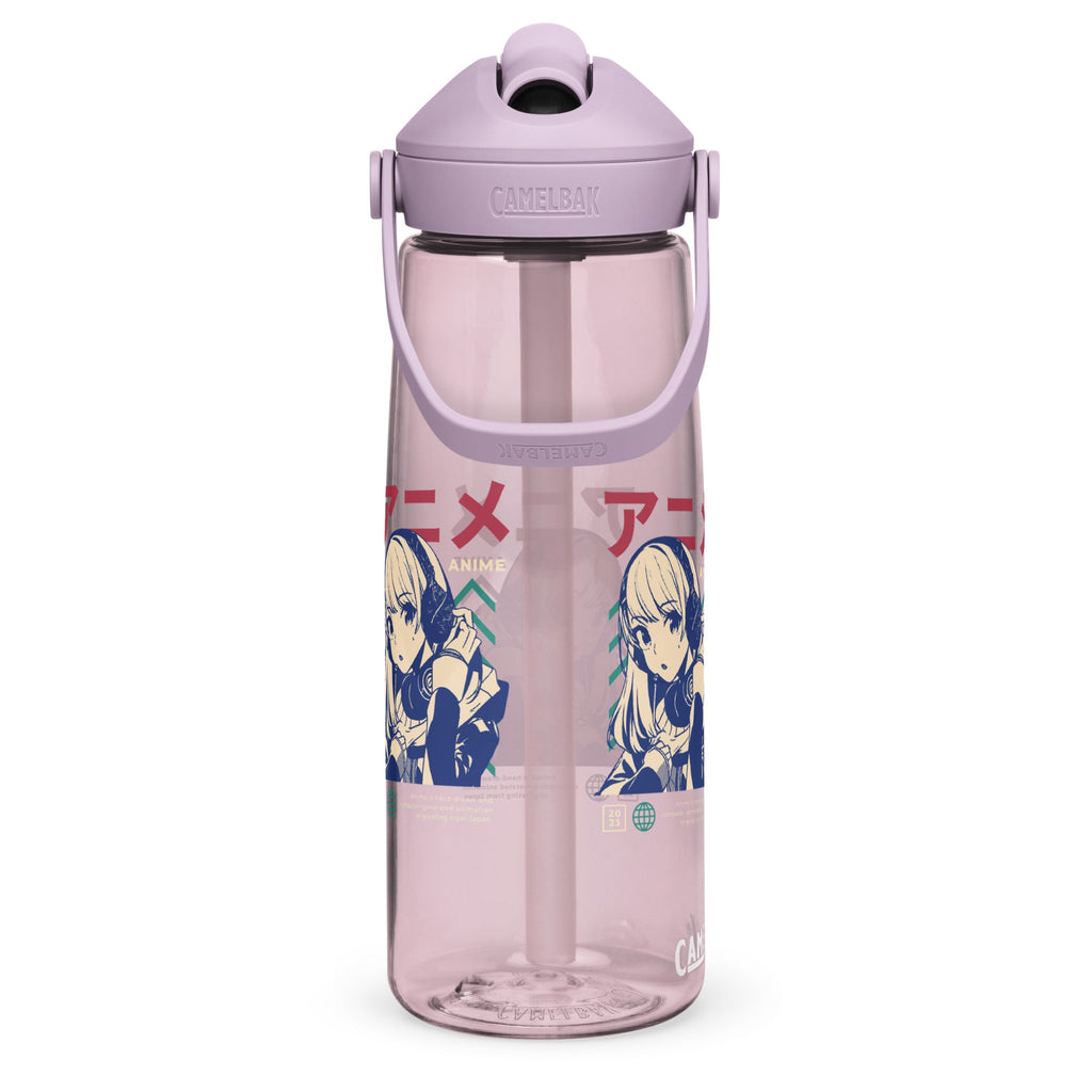 Flip straw water bottle - SanandoconAdrian