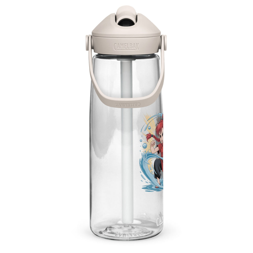 Flip straw water bottle - SanandoconAdrian