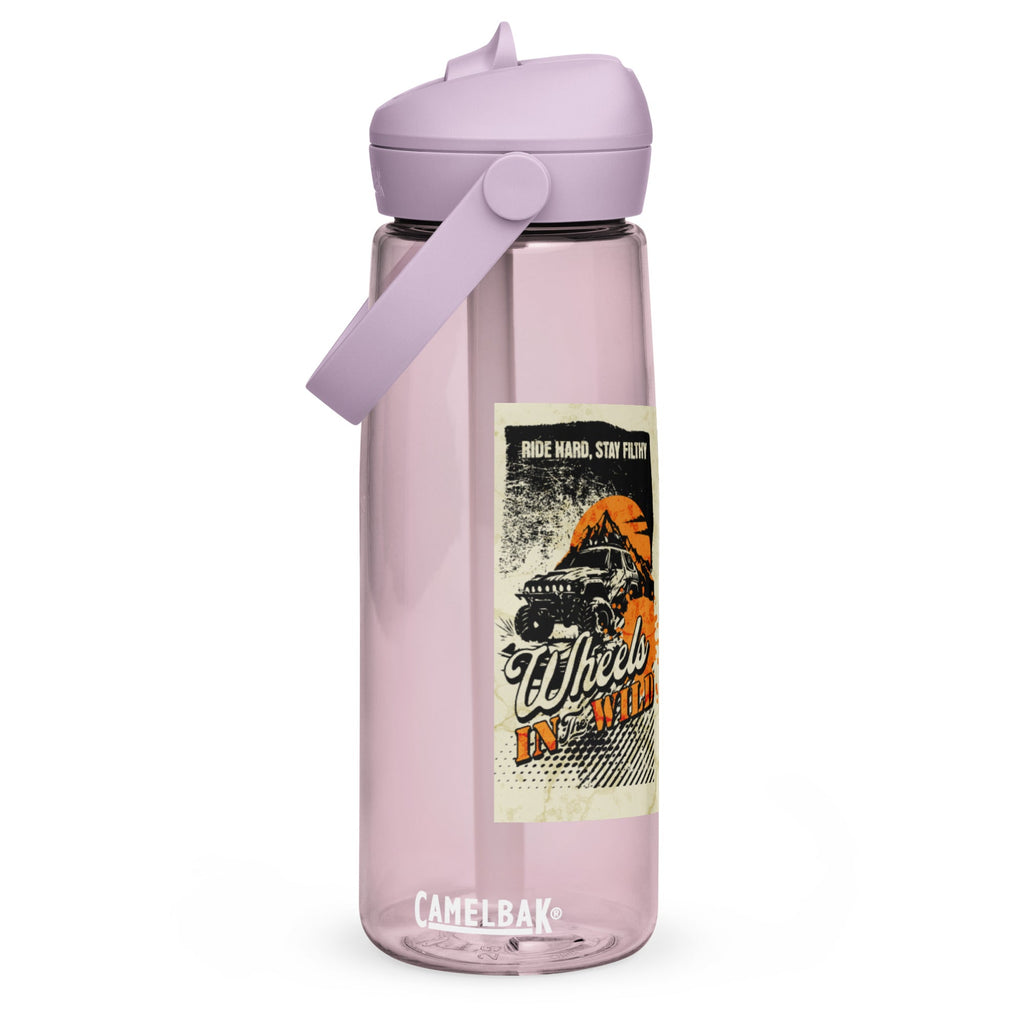 Flip straw water bottle - SanandoconAdrian