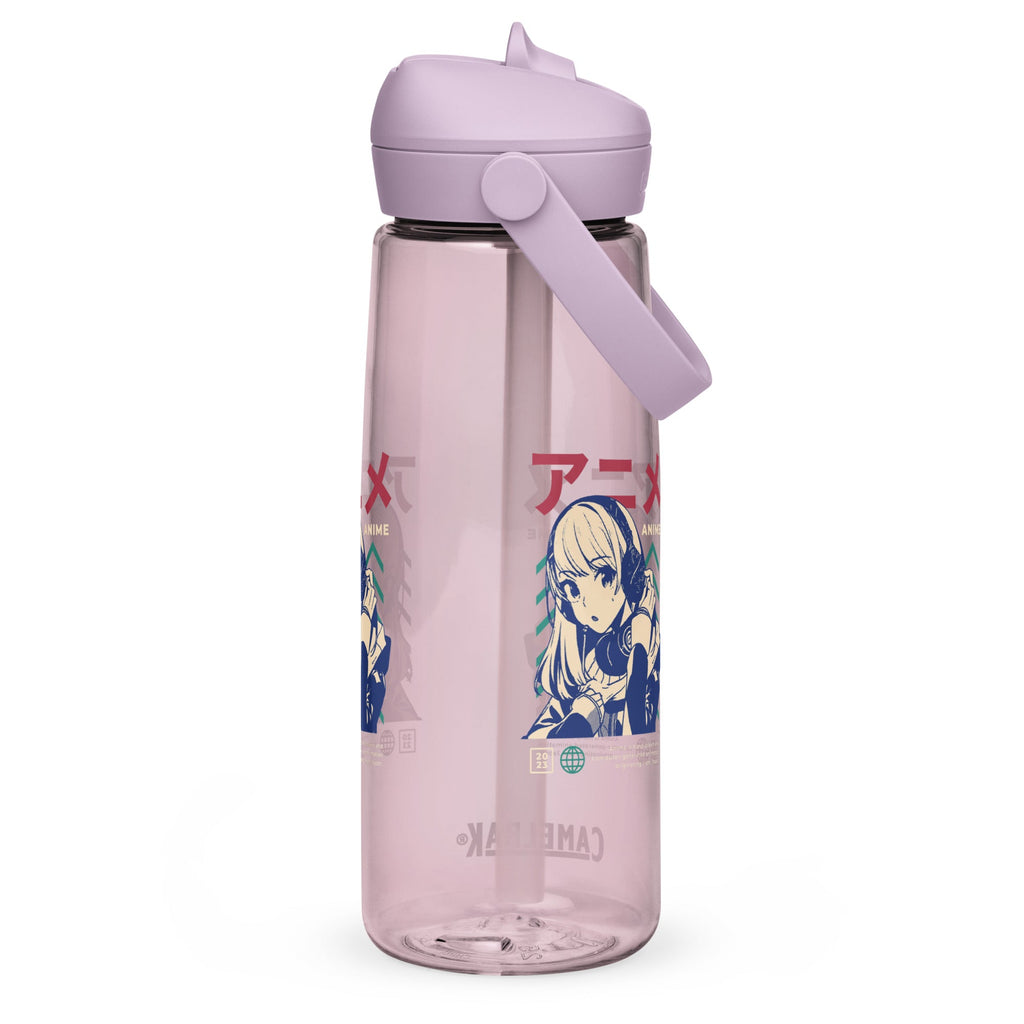 Flip straw water bottle - SanandoconAdrian