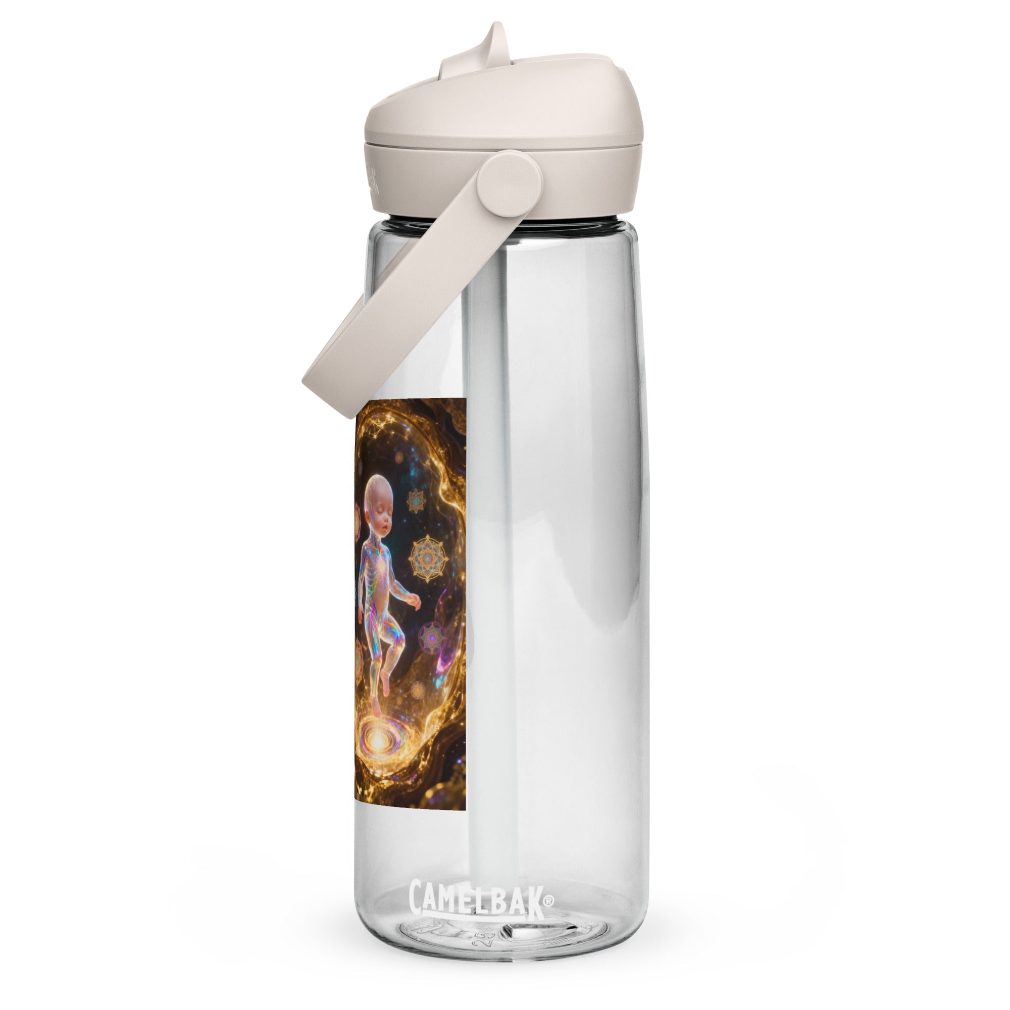 Flip straw water bottle - SanandoconAdrian