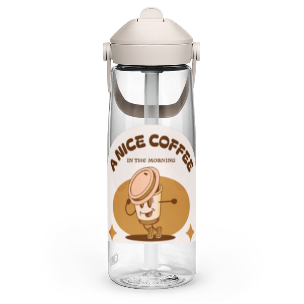 Flip straw water bottle - SanandoconAdrian