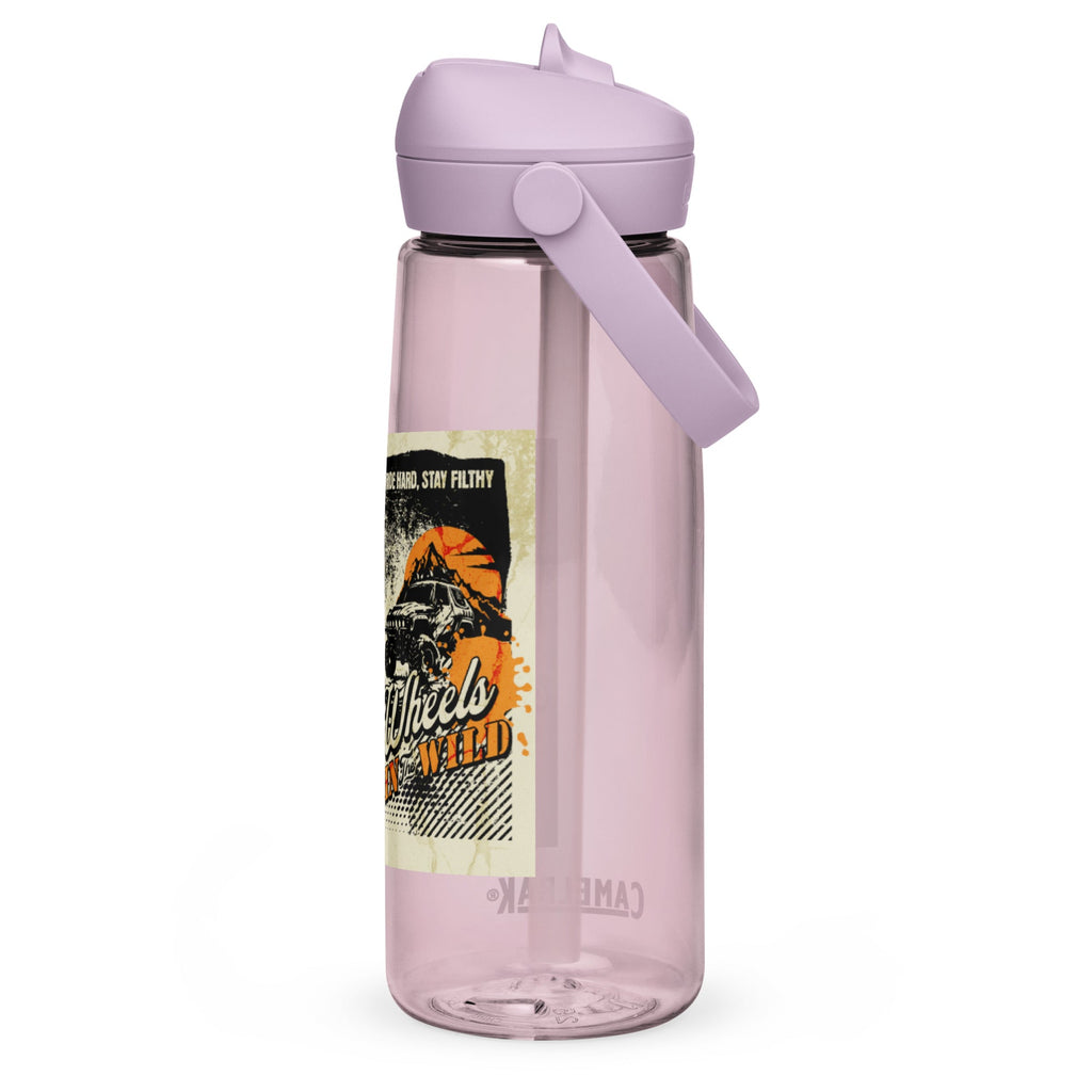 Flip straw water bottle - SanandoconAdrian