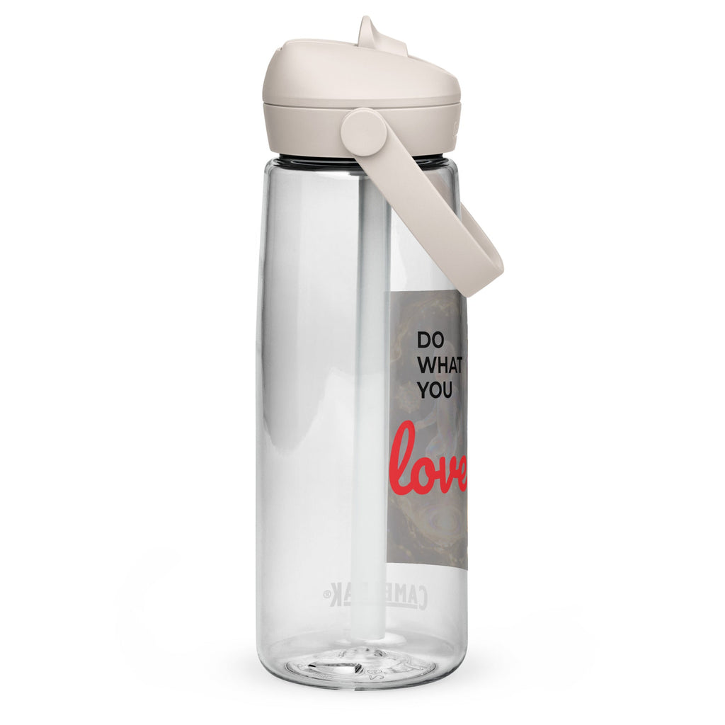 Flip straw water bottle - SanandoconAdrian