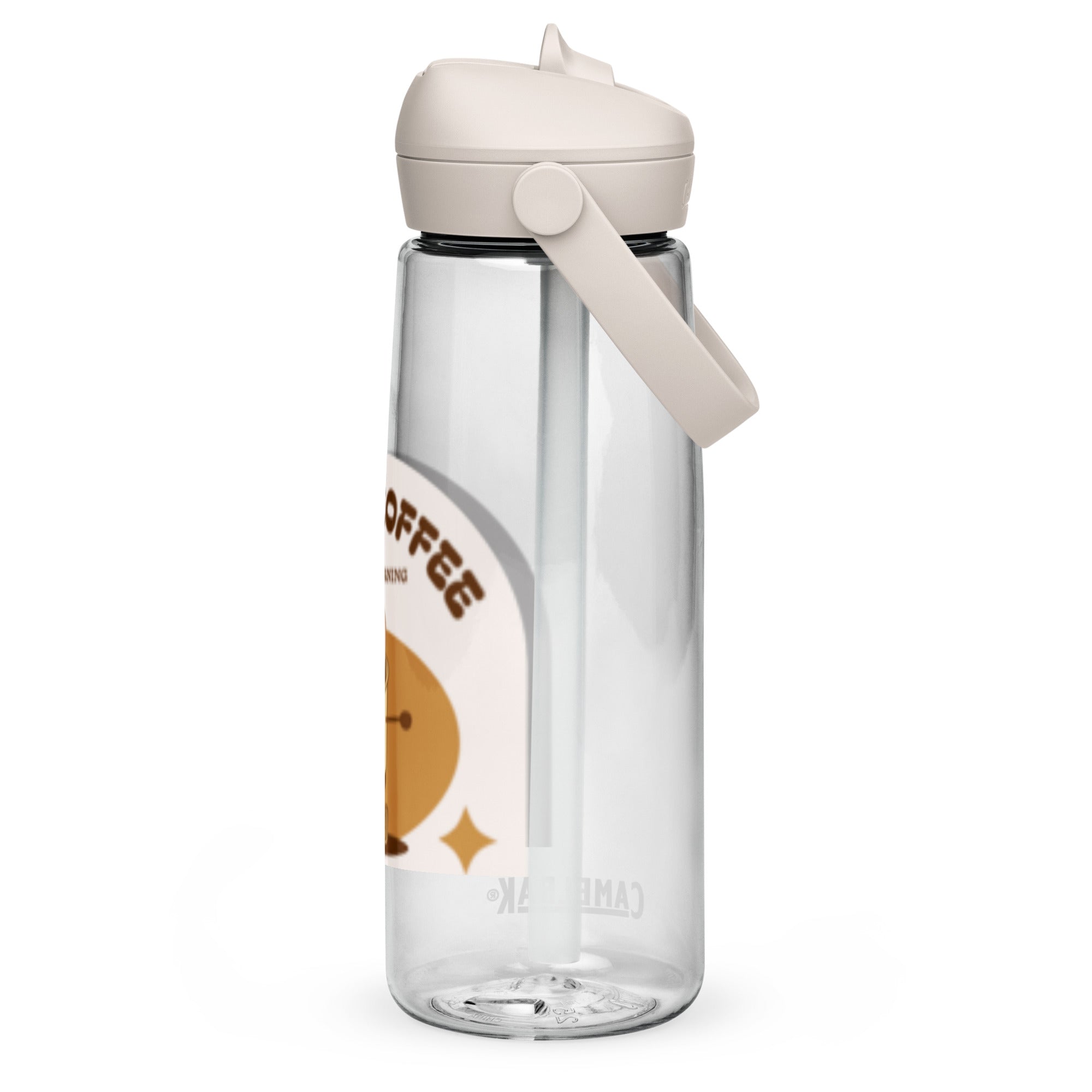 Flip straw water bottle - SanandoconAdrian