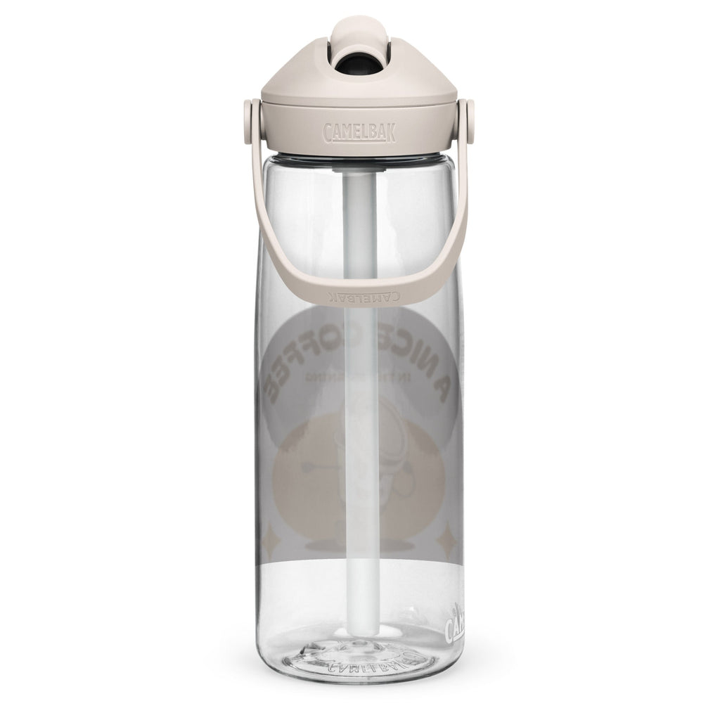 Flip straw water bottle - SanandoconAdrian