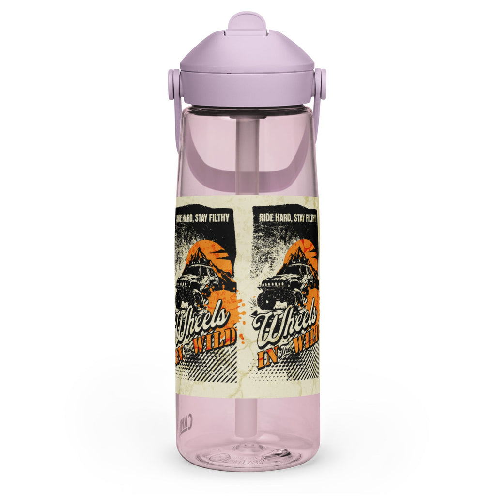 Flip straw water bottle - SanandoconAdrian