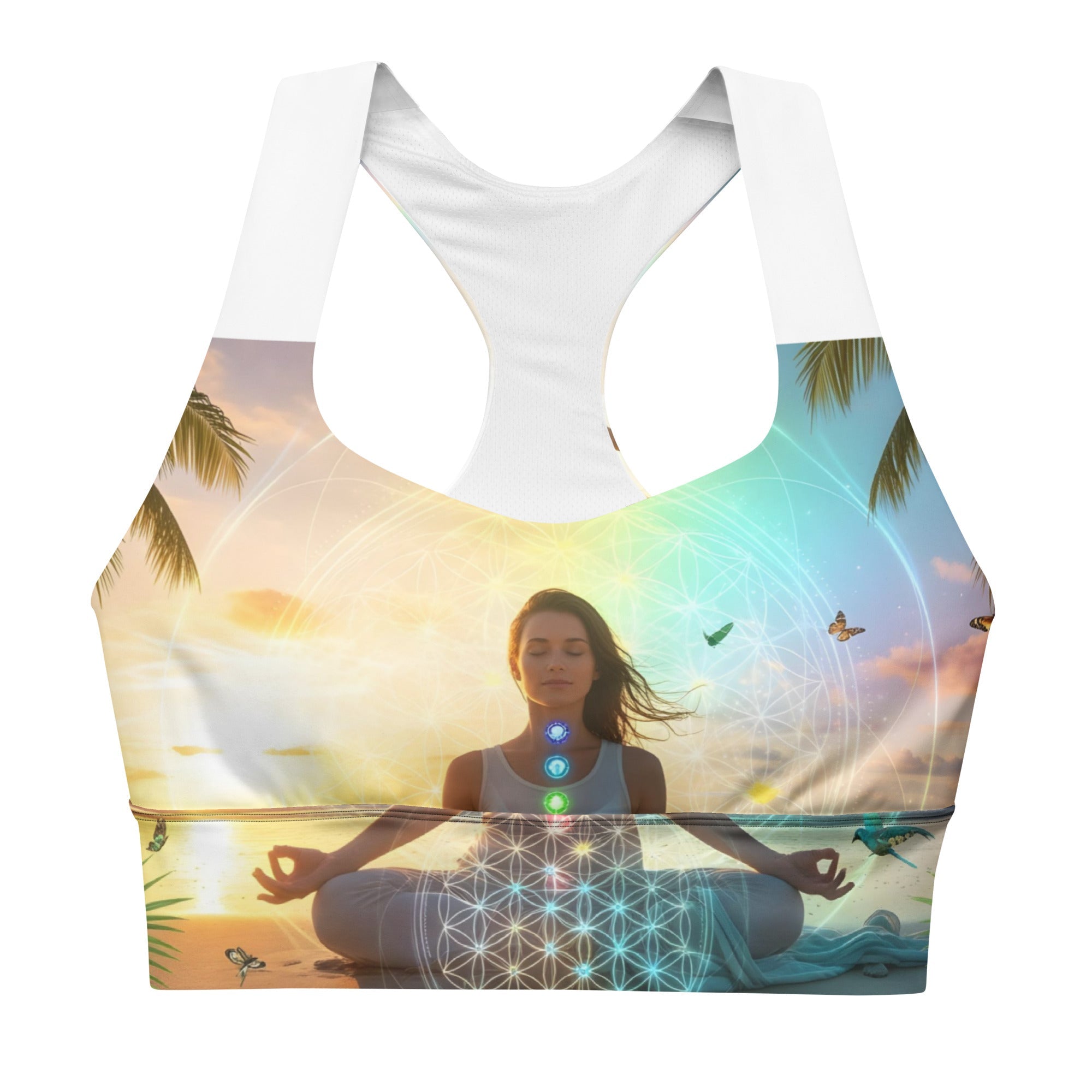 Recycled Longline Sports Bra - SanandoconAdrian