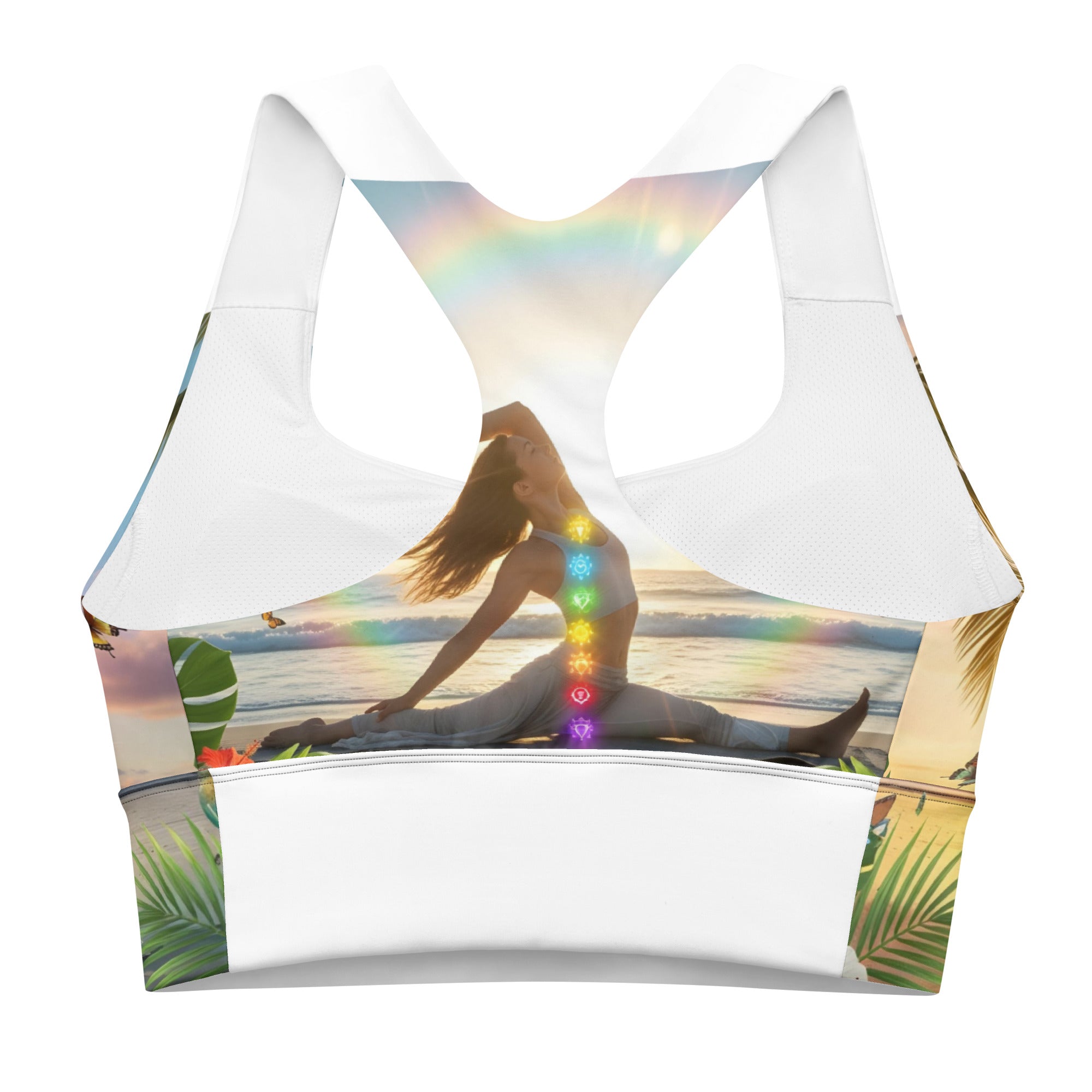 Recycled Longline Sports Bra - SanandoconAdrian