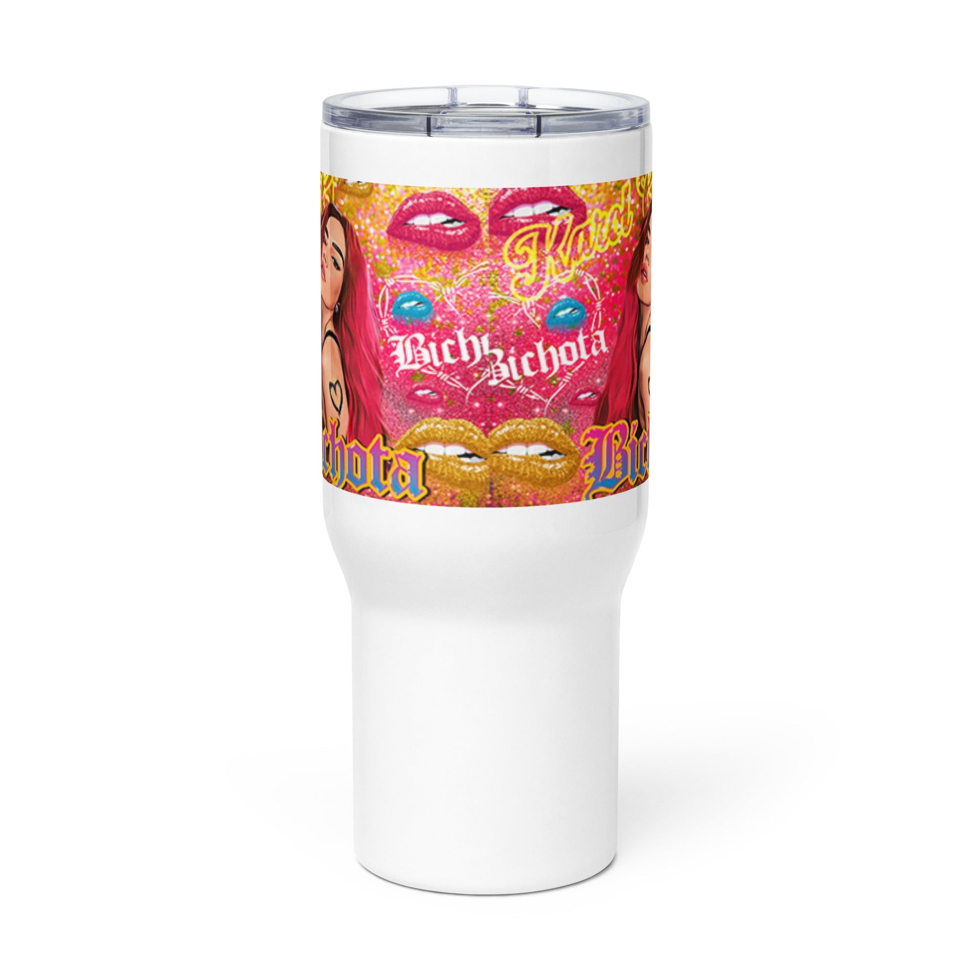 Travel mug with a handle - SanandoconAdrian