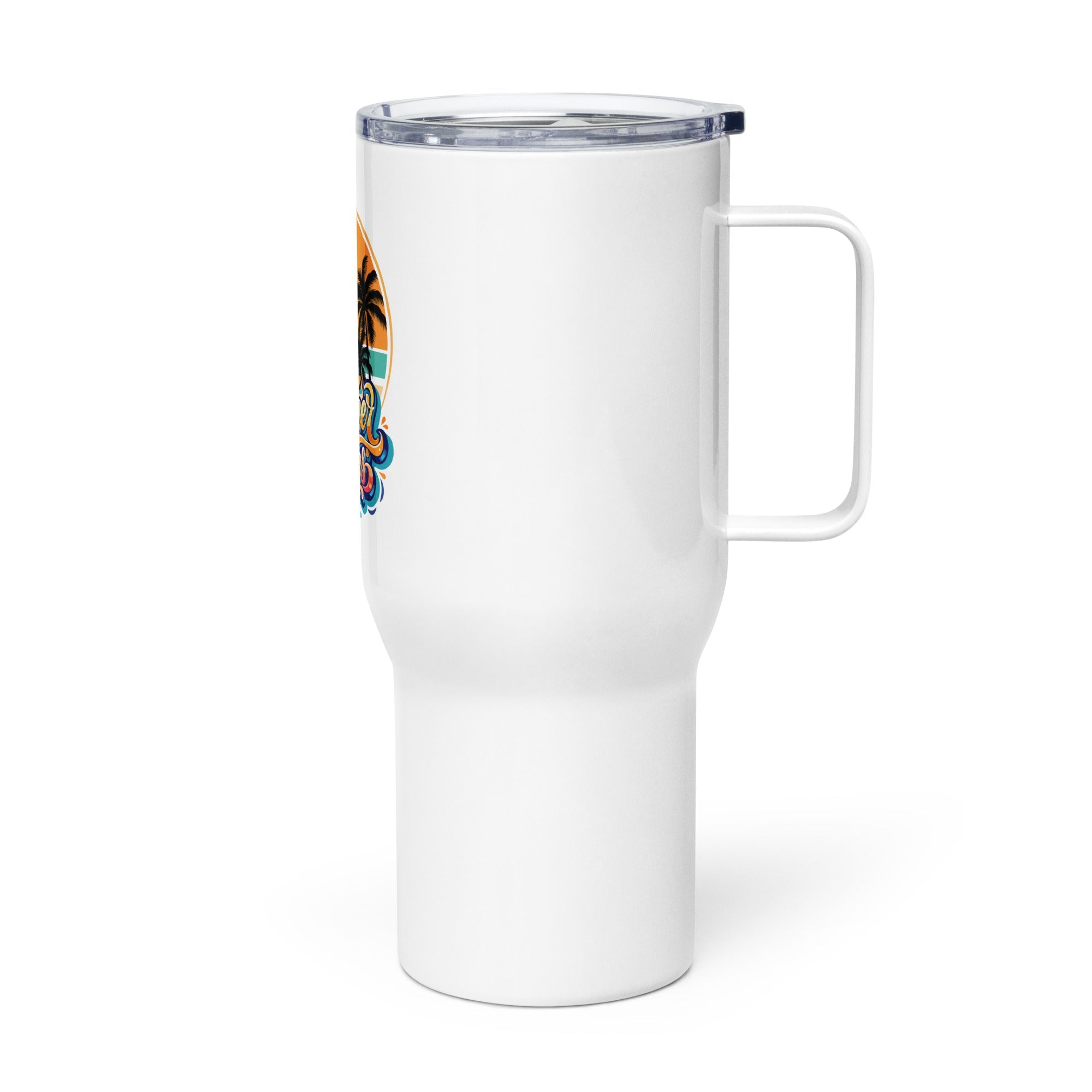 Travel mug with a handle - SanandoconAdrian