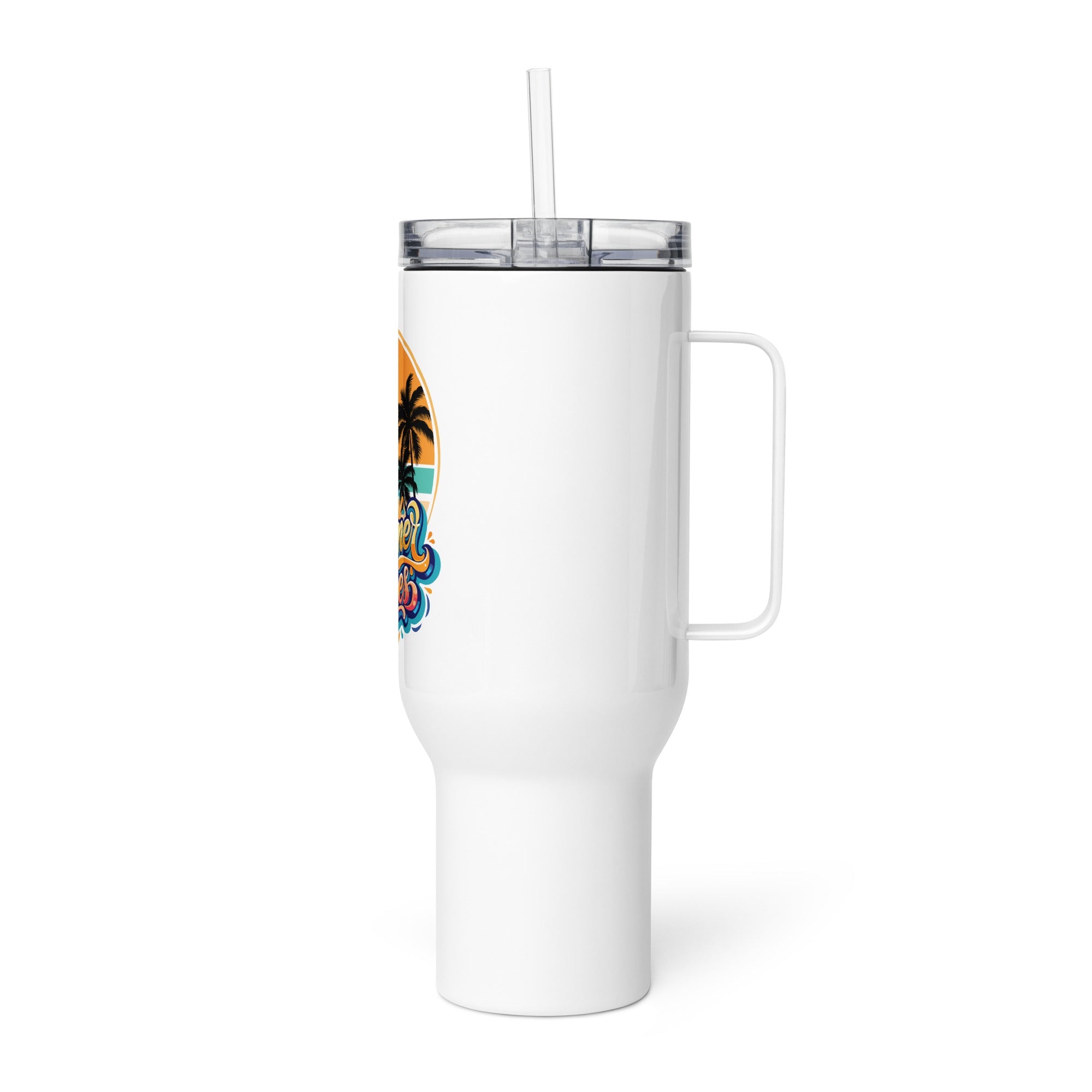 Travel mug with a handle - SanandoconAdrian